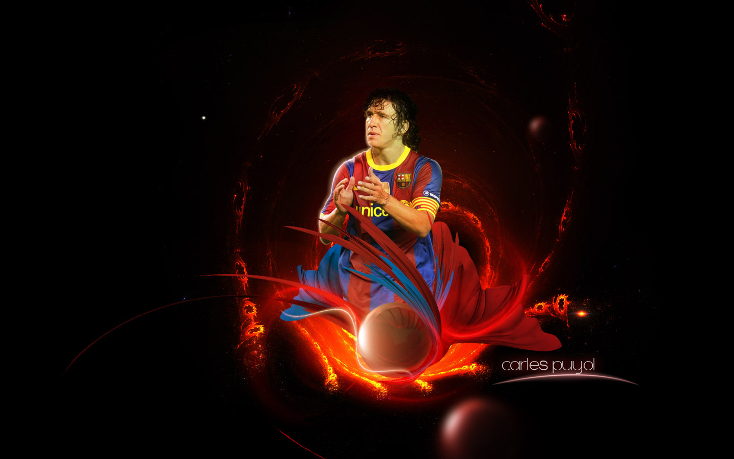 Carles Puyol FC Barcelona Wallpaper
