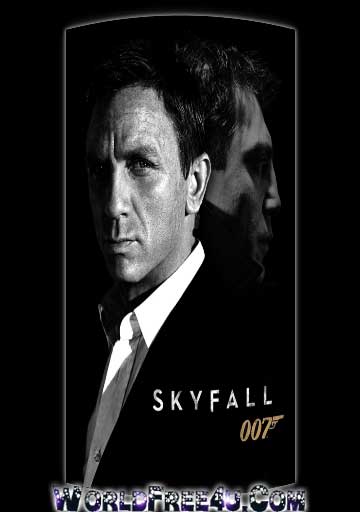 Poster Of James Bond Skyfall (2012) In Hindi English Dual Audio 300MB Compressed Small Size Pc Movie Free Download Only At worldfree4u.com