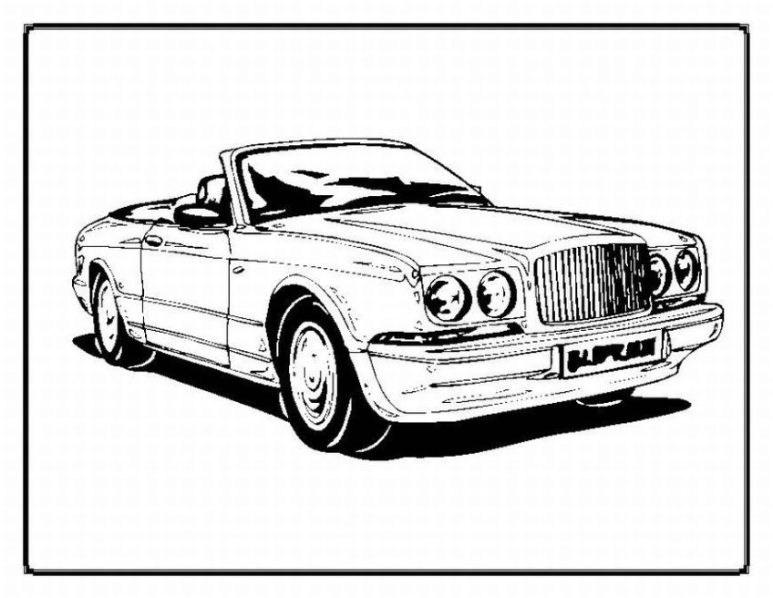 Car Coloring Pages Printable