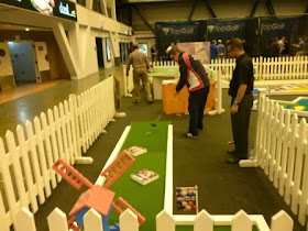 UrbanCrazy's Signature Course at the London Golf Show at Earl's Court