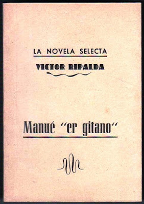 victor ripalda seudonimo sanxo farrerons portada manue el gitano la novela selecta