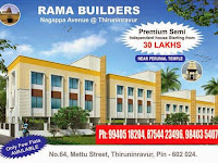 RAMA BUILDERS: Semi Independent House at Thiruninravur, Chennai  