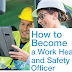 What are the Entry requirements for Health and Safety officer