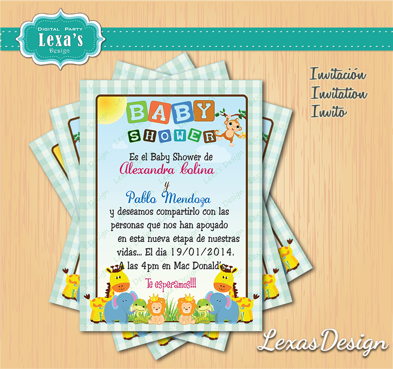 Kit  baby shower  candy bar gratis