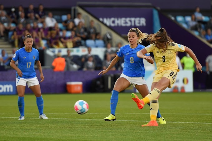 Europei calcio femminile: l'Italia perde 1-0 col Belgio ed è eliminata