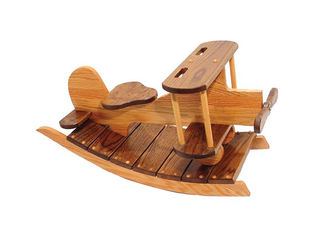 Wooden Airplane Rocking Toys