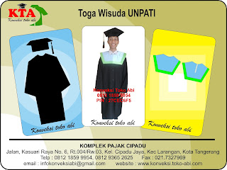 Pembuatan toga wisuda Batam, Lingga, Natuna, Kep. Anambas, DKI Jakarta, Jakarta Barat, Jakarta Pusat, JakartaSelatan, Jakarta Timur, Jakarta Utara, Jawa Barat Bandung, Bandung, Bandung Barat, Banjar