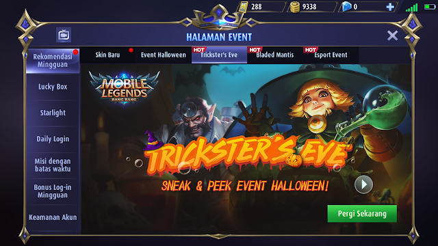 Update Mobile Legends Spesial Halloween Patch  Update Mobile Legends Spesial Halloween Patch 1.2.24 #RIPFanny