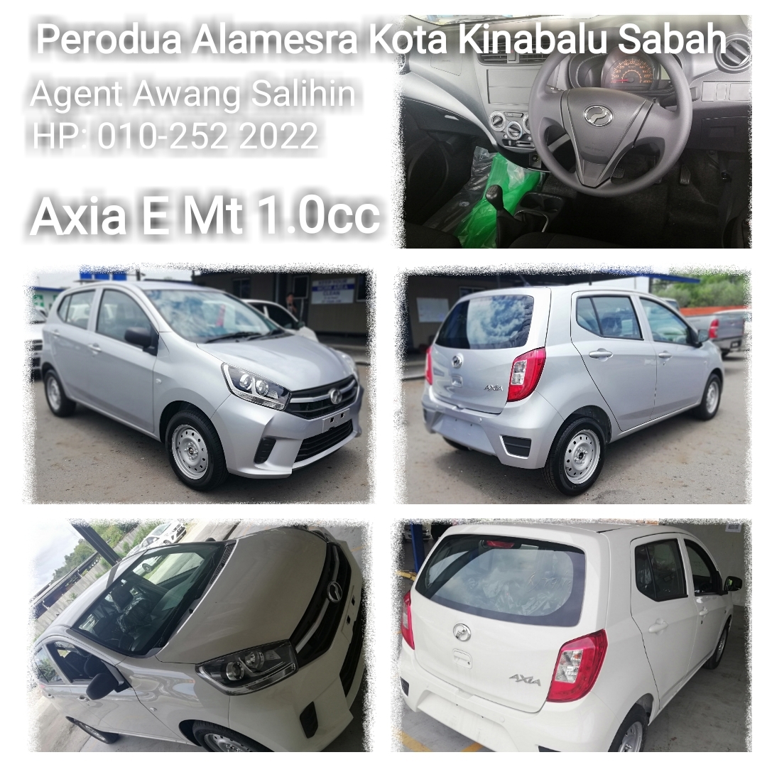 Ringkasan Variasi Kereta Axia dan Senarai Warna Axia 2019