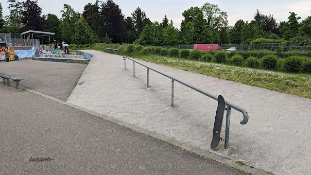Skate park Strasbourg street