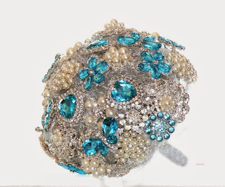 Teal_Blue_Brooch_Bouquet