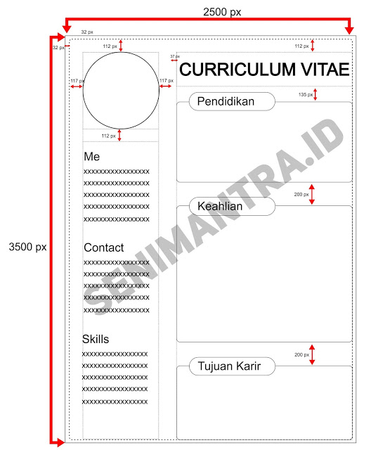 Template CV (Curriculum Vitae) Tema Fresh, Keren Dan Terbaru, Gratis!