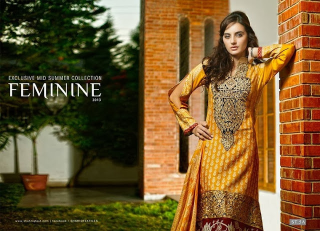 Shariq Feminine Mid Summer Lookbook 2013