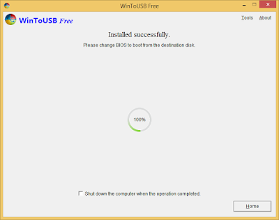 Cara Install Windows ke Dalam USB FlashDisk atau Harddisk Eksternal