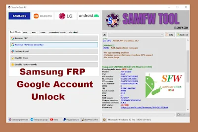 Samsung FRP Google Account Unlock with One Click