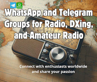 WhatsApp and Telegram Groups for Radio, DXing, and Amateur Radio