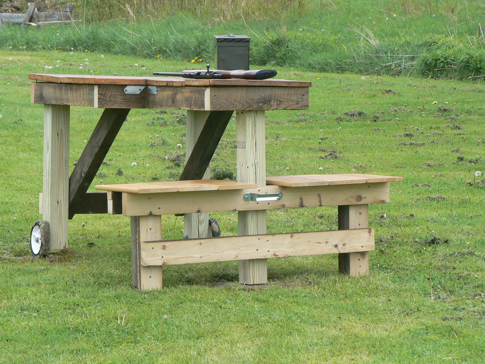Wooden Shooting Bench Plans
