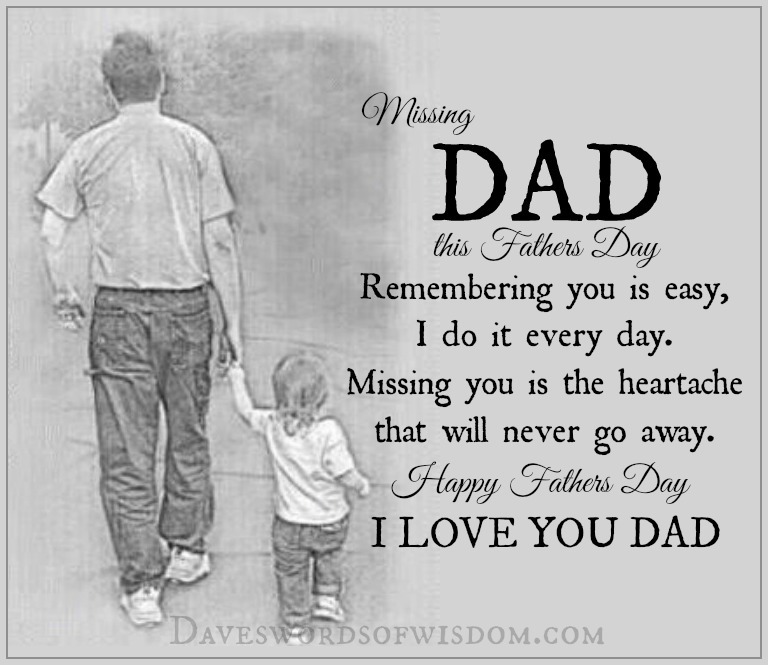 Missing Dad this Fathers Day.