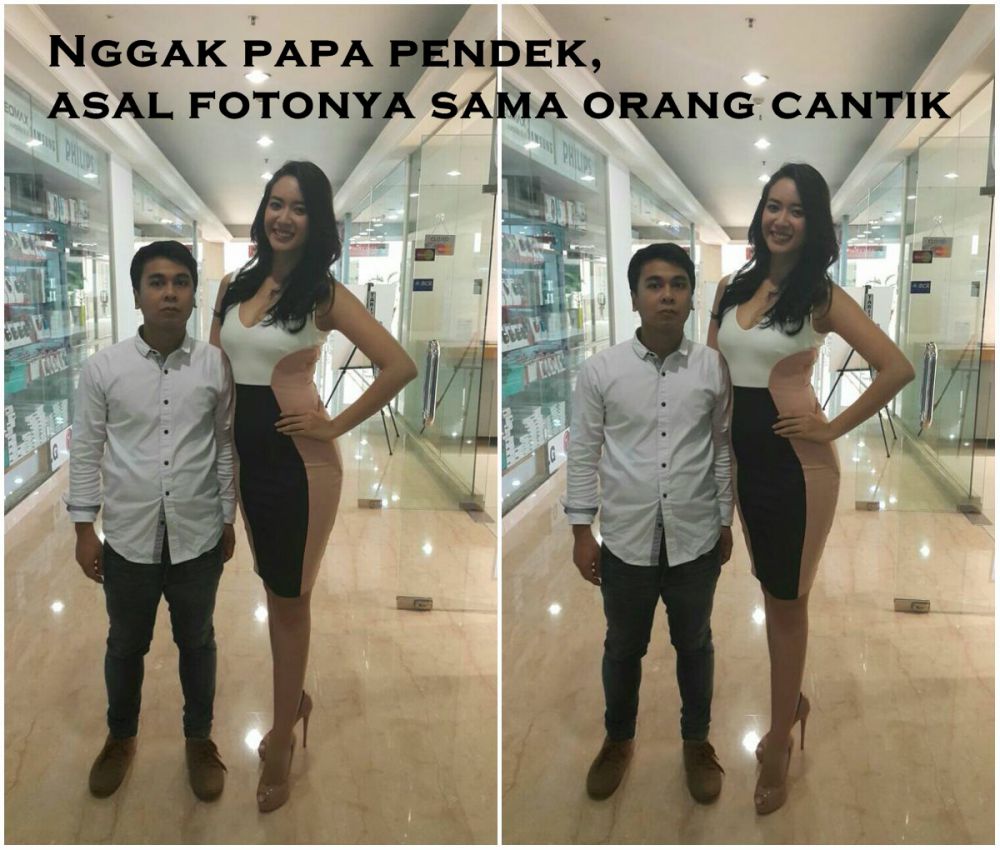 12 Meme Orang Pendek Ini Hanya Bisa Dirasakan Buat Yang