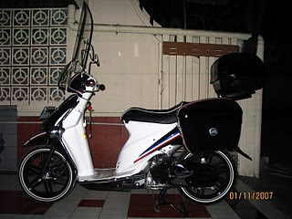 Modifikasi Motor Suzuki Spin 125 Kelas Fashion 