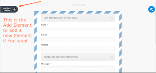 This is the Add Element Option Which will help you to add a new form element
