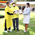 Speaker Among delivers Pope Francis's Gift to President M7 & Family.