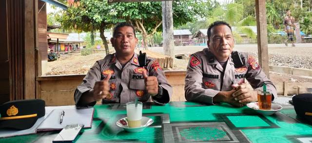 Obrolan Santai Kapolsek Serbajadi Dengan Masyarakat Dalam Kegiatan Jum’at Curhat