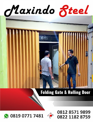 Folding gate murah di gandasari bekasi