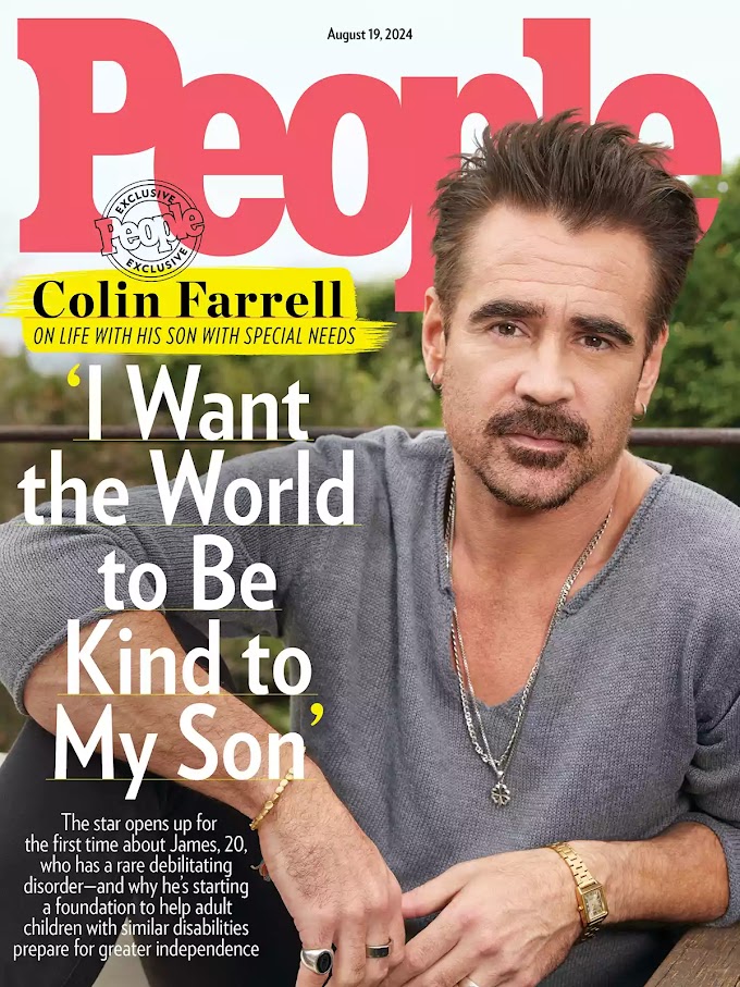 Colin Farrell gives look at life