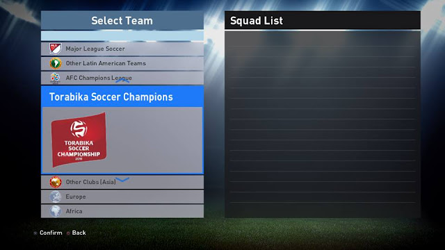 Add on Torabika Soccer Championship pes 2016