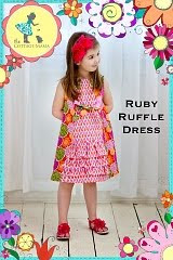 Ruby Ruffle Dress