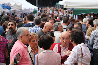 Fiesta cultural vascogallega en Arteagabeitia