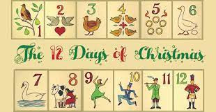 12 Days of Christmas Graphic