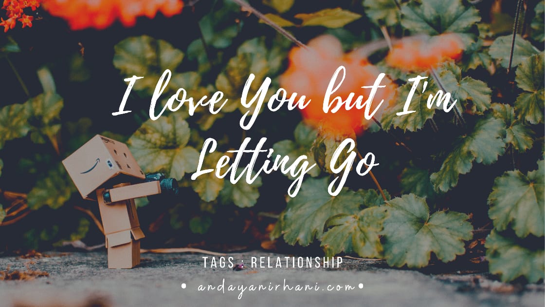 i love you but im letting go