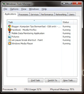 task manager shortcut