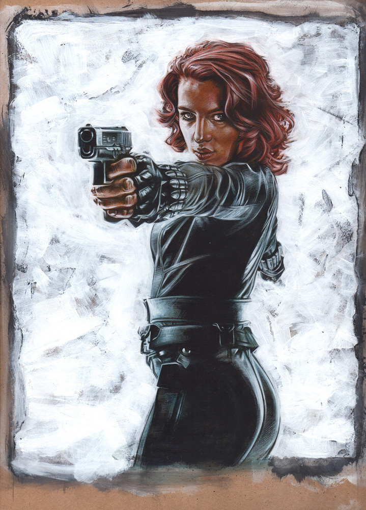 Black Widow Artwork© Jeff Lafferty 2015