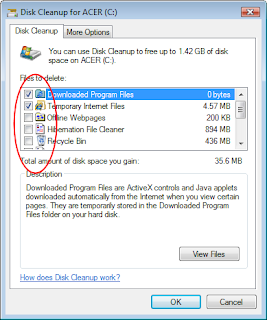 Trick how to get rid of unwanted files 