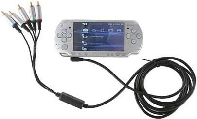 Sony PlayStation Portable PSP-2000 (Slim version) - Video output to a TV requires a breakout cable (sold separately), and has a few important caveats.