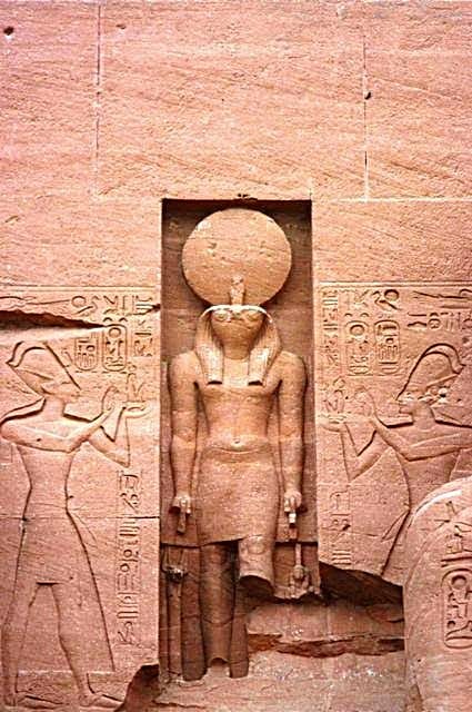 From the temple of Ramses II, Abu Simbel