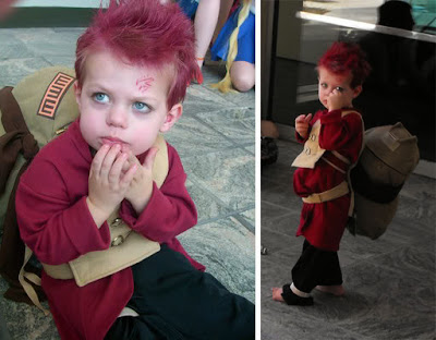 Cosplay Gaara Criança