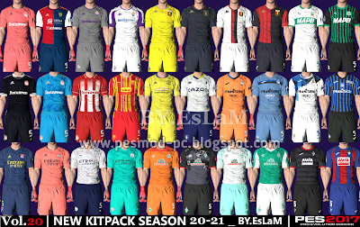 Pes 2017 kitpack vol.20 season 2020/21