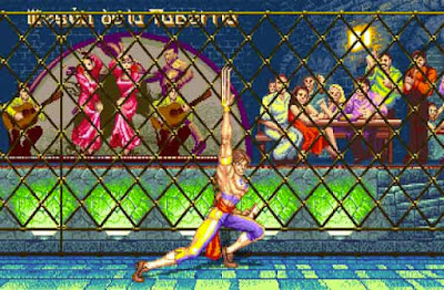 Vega nel suo stage di ''Street Fighter II''