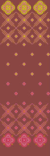 dupatta mắt hấp dẫn cho salwar kameez