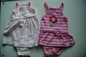 No-sew 18-inch doll dresses from newborn onsie dresses