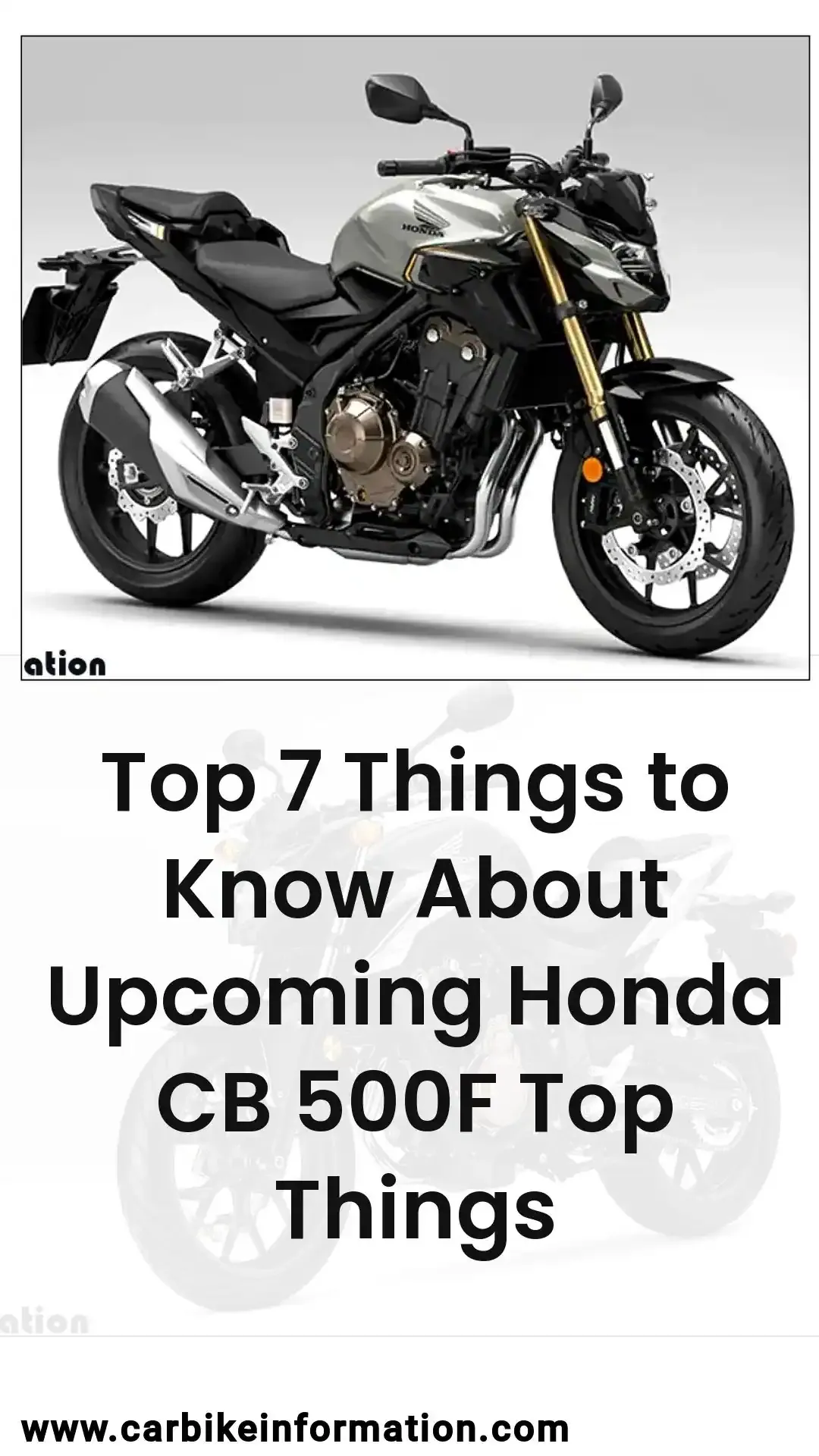 Honda CB 500F