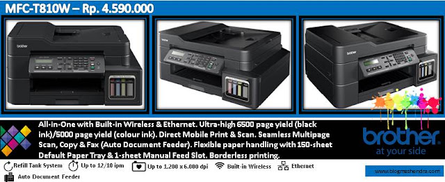 Printer Brother Tipe MFC-T810W - Blog Mas Hendra