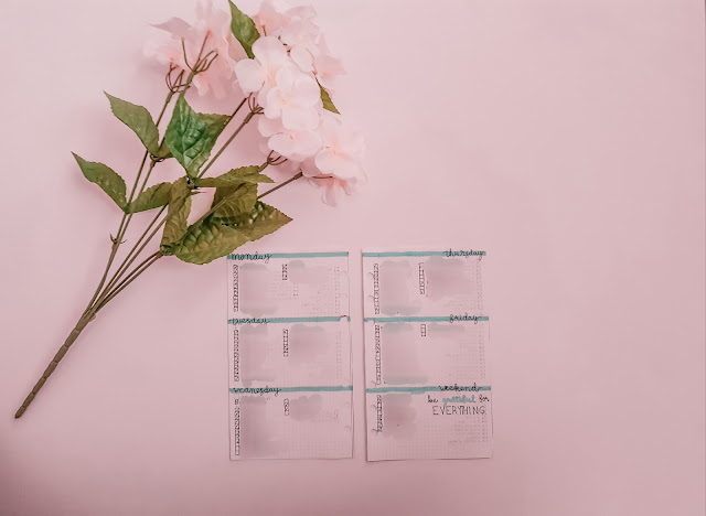 5 Minimalist Easy Weekly Bullet Journal Layouts