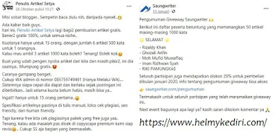 mendapatkan artikel gratis untuk blog