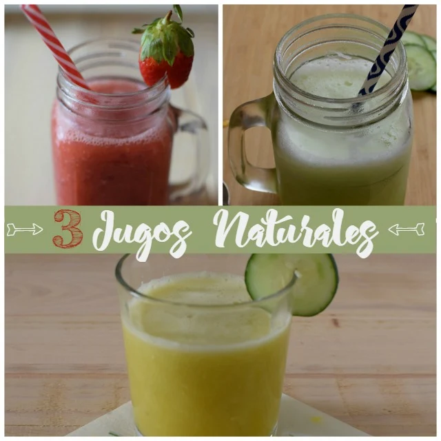3 jugos naturales para comenzar bien tu día | http://bizcochosysancochos.blogspot.com/