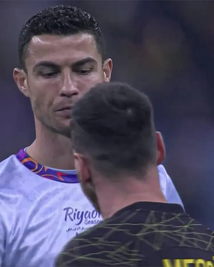 9 best images of Messi-Ronaldo meeting in friendly match